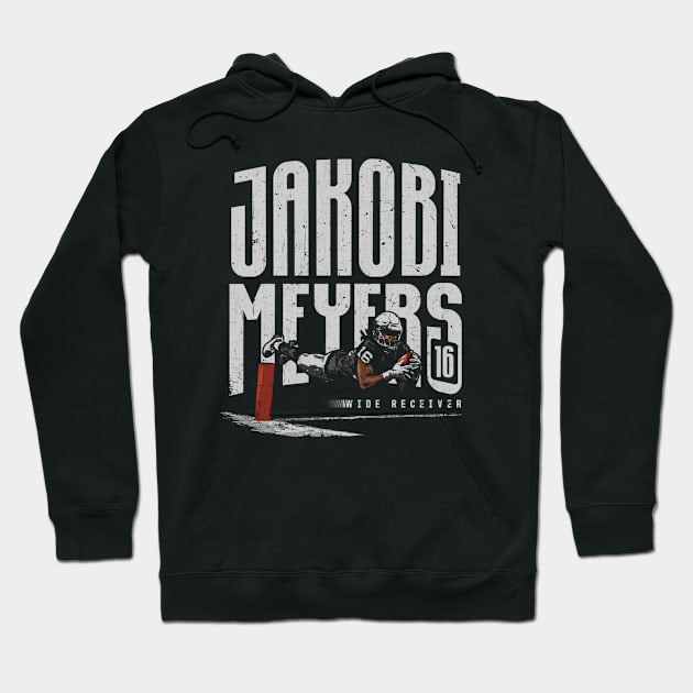 Jakobi Meyers Las Vegas Diving Hoodie by ClarityMacaws